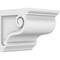 Ekena Millwork Standard Scroll Architectural Grade PVC Corbel, 7"W x 8"D x 8"H CORP07X08X08SCR - alternate 1